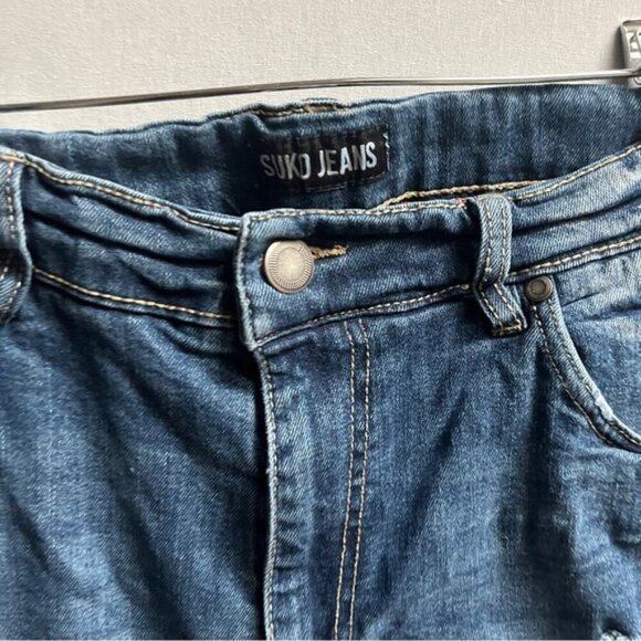 Suko Jeans Bermuda denim shorts Sz 34 - Picture 4 of 9